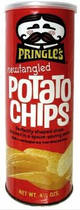 Pringles, potato chips, processed food