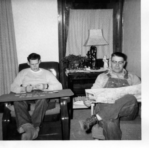 1950s, pioneer life, simple life, playing cards, farm life, entertainment